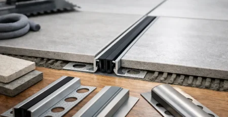 Dilatačné profily na dlažbu: ako vybrať správne