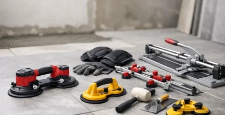 Náradie na veľkoformátovú dlažbu bez chýb