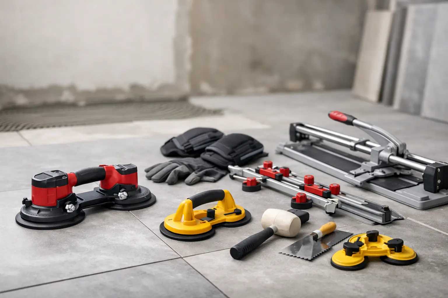 Náradie na veľkoformátovú dlažbu bez chýb