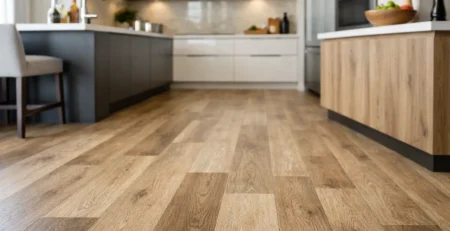 Vinylová podlaha do kuchyne: áno alebo nie?