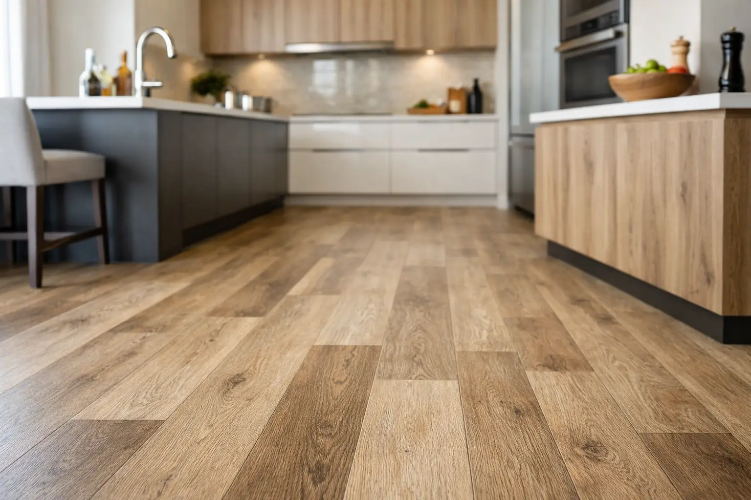 Vinylová podlaha do kuchyne: áno alebo nie?